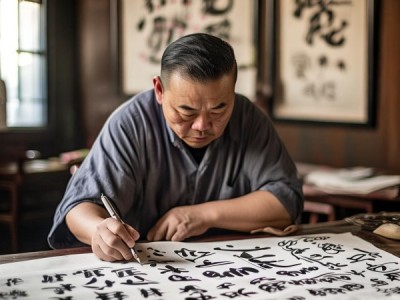 四字书法颂生活，墨香四溢的艺术魅力