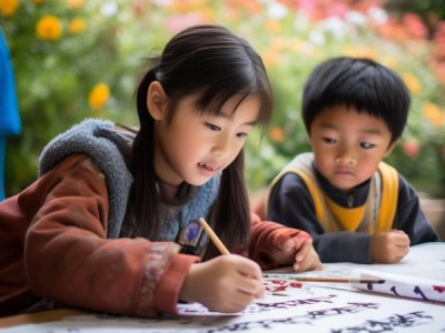 五年级小学生硬笔书画，校园里的艺术新星