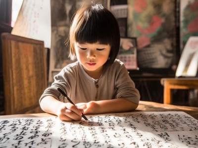 二年级学生视角下的硬笔书法与古诗书画入门体验