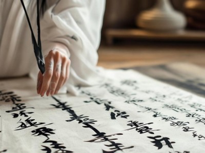 墨舞风华，四行十字书法艺术鉴赏之旅