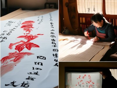 墨香传承，春联书法，描绘生活之美