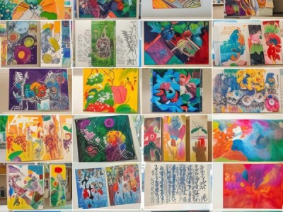 童真艺术盛宴，二年级硬笔书画作品展览风采