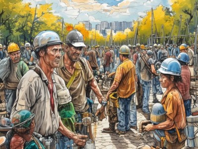 五一劳动节，硬笔书画作品描绘劳动者风采