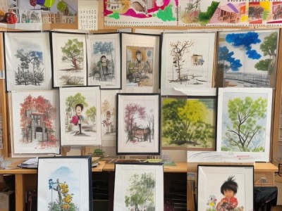童真墨韵，三年级下册硬笔书画艺术风采展