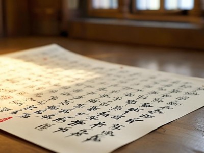 墨韵悠长五言七行书法赏析