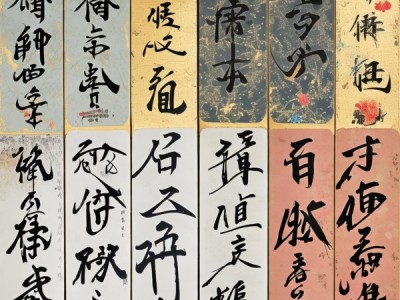 古典与现代交融之美，五列十行书法艺术赏析