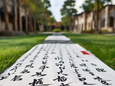 墨韵校园，四尺四开书法作品里的青春足迹