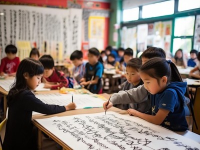 书法进校园，三年级课堂里的传承与创新之旅