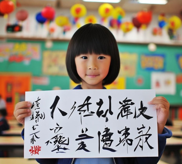 二年级小学生书法初展才华，笔锋灵动尽显童趣,二年级小学生书法初展才华，笔锋灵动尽显童趣,童趣,第1张