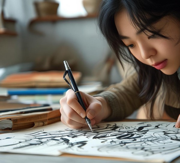 翰墨飘香，墨韵流芳——硬笔二等奖书画大赛获奖者风采纪实,翰墨飘香，墨韵流芳——硬笔二等奖书画大赛获奖者风采纪实,书法艺术,硬笔书法,第1张