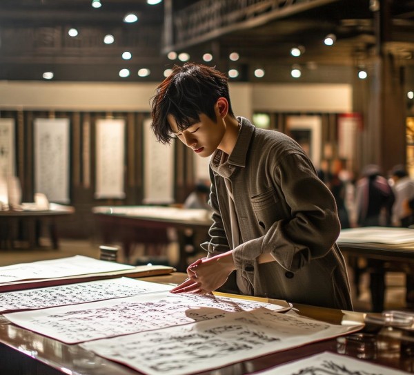 风华书法，青年风采——届中青年书法名家展盛启,风华书法，青年风采——届中青年书法名家展盛启,书法艺术,第1张