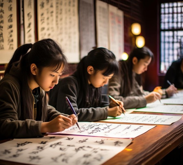颜真卿硬笔书法瑰宝传承地——三人行书画艺术学校,颜真卿硬笔书法瑰宝传承地——三人行书画艺术学校,书法艺术,硬笔书法,第1张