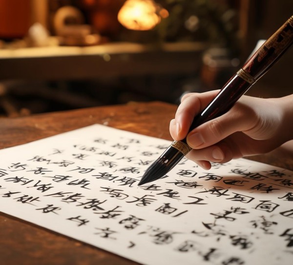 硬笔书法飘溢爱国情怀，生活热爱之情,硬笔书法飘溢爱国情怀，生活热爱之情,书法艺术,硬笔书法,第1张