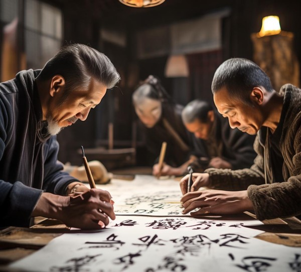 邯郸三人行书画院，传承与创新硬笔书法艺术之旅,邯郸三人行书画院，传承与创新硬笔书法艺术之旅,书法艺术,硬笔书法,艺术传承,第1张