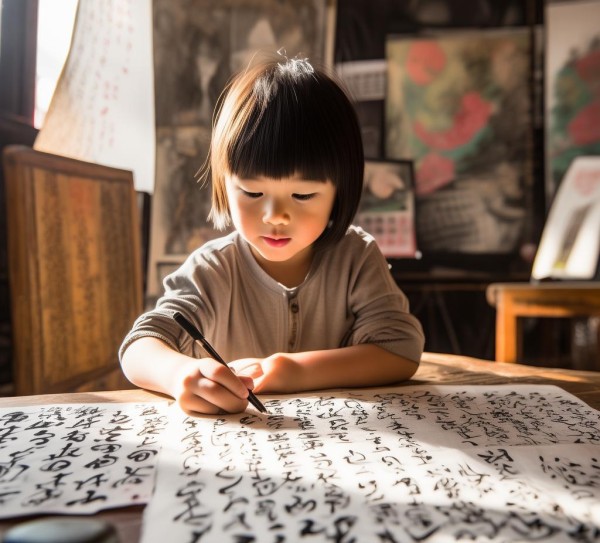二年级学生视角下的硬笔书法与古诗书画入门体验,二年级学生视角下的硬笔书法与古诗书画入门体验,硬笔书法,第1张