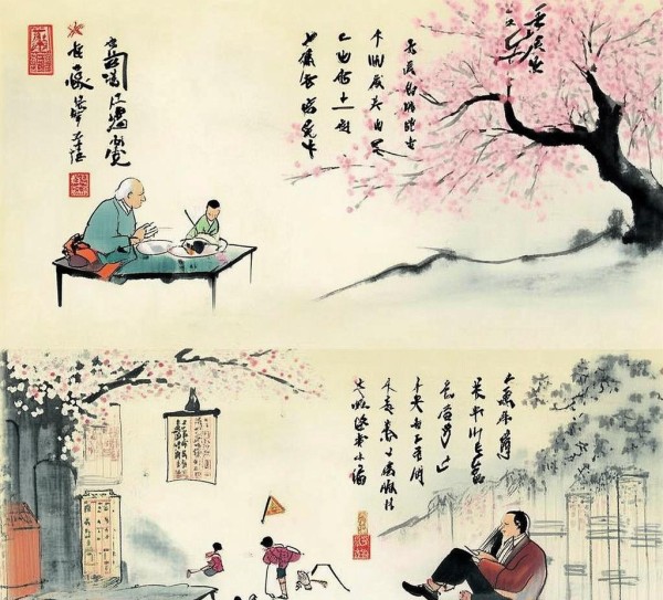 岁月静好，一家生活韵味的书法画卷,岁月静好，一家生活韵味的书法画卷,书法艺术,第1张