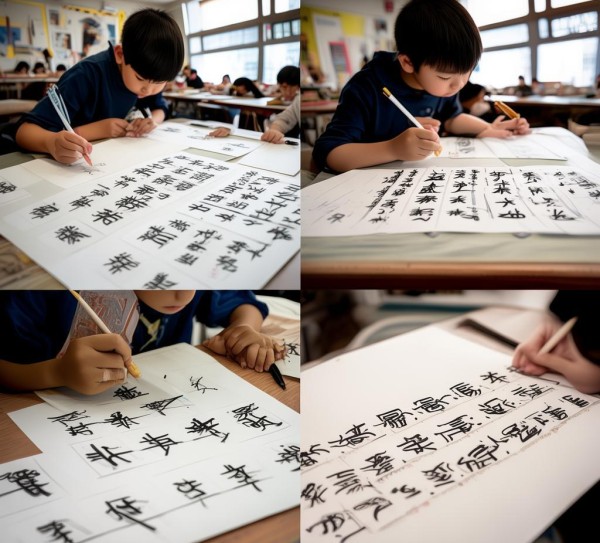 六年级硬笔书法与绘画作品创作规范指南,六年级硬笔书法与绘画作品创作规范指南,书法艺术,硬笔书法,硬笔书画,第1张