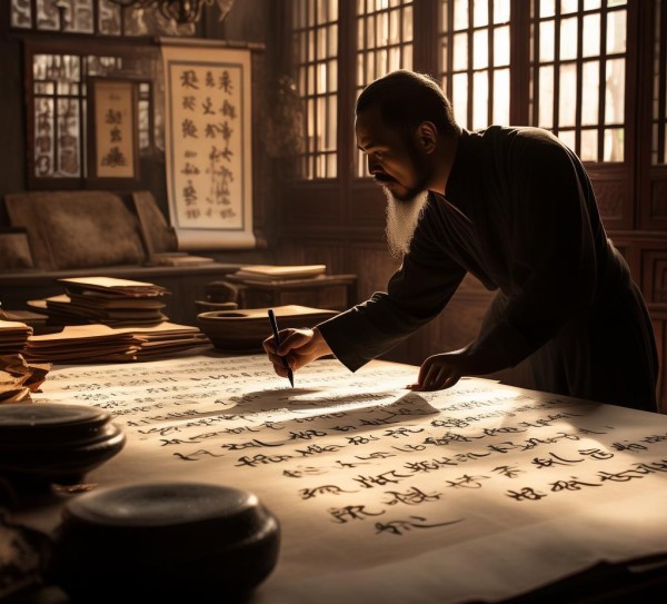 王羲之，书法理论之祖，揭秘书法艺术之源,王羲之，书法理论之祖，揭秘书法艺术之源,书法艺术,书法,艺术,第1张