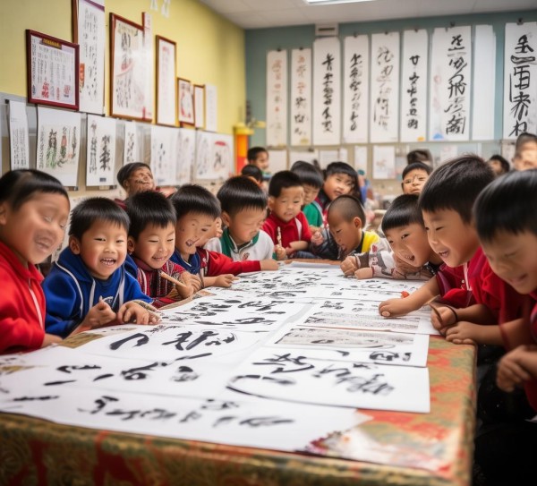 寓教于乐，传承经典——二年级语文书法知识竞赛欢乐启程,寓教于乐，传承经典——二年级语文书法知识竞赛欢乐启程,书法艺术,书法,艺术,第1张
