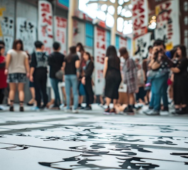 青春足迹里的书法风华，大学生活指南展,青春足迹里的书法风华，大学生活指南展,书法艺术,书法,艺术,第1张