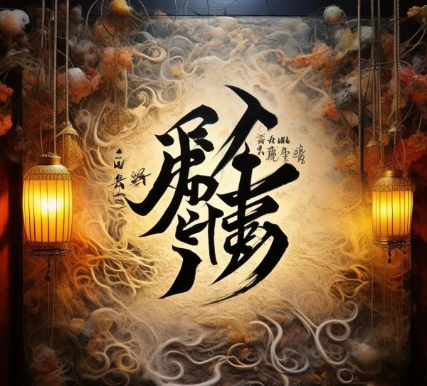 五格七行书法盛宴，穿越时空的视觉奇旅,五格七行书法盛宴，穿越时空的视觉奇旅,书法艺术,书法,艺术,第1张
