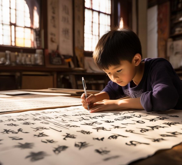 墨韵初展，一年级行书书法作品赏析之旅,墨韵初展，一年级行书书法作品赏析之旅,书法艺术,书法,艺术,第1张