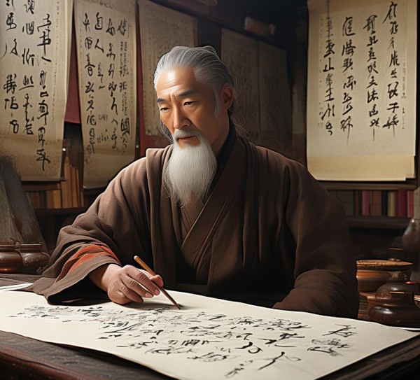 八大山人，书法艺术与人生轨迹的交织,八大山人，书法艺术与人生轨迹的交织,书法艺术,书法,艺术,第1张