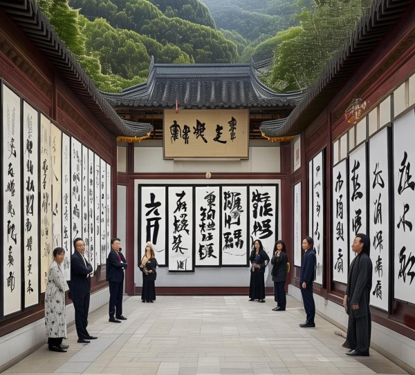 台山书法翘楚风云榜，传承与创新十大家风采,台山书法翘楚风云榜，传承与创新十大家风采,书法艺术,书法,艺术,第1张