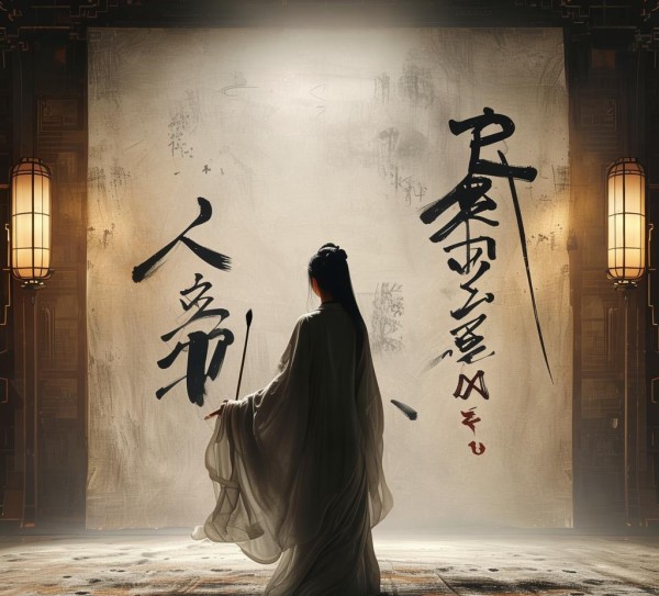 墨舞飞扬，毛笔行书两个字书法艺术鉴赏之旅,墨舞飞扬，毛笔行书两个字书法艺术鉴赏之旅,书法艺术,书法,艺术,第1张