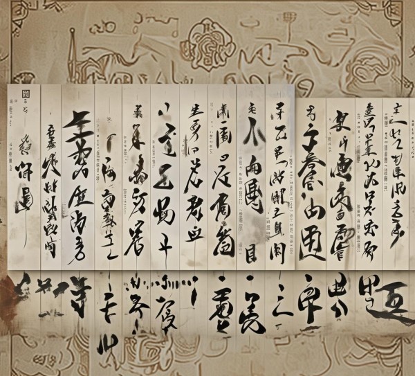 历代书法名家传承概览,历代书法名家传承概览,书法,艺术,第1张