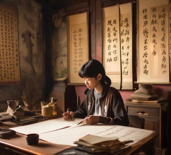 探寻传统艺术之美，八年级书法理论知识精粹,探寻传统艺术之美，八年级书法理论知识精粹,书法艺术,书法,艺术,第1张