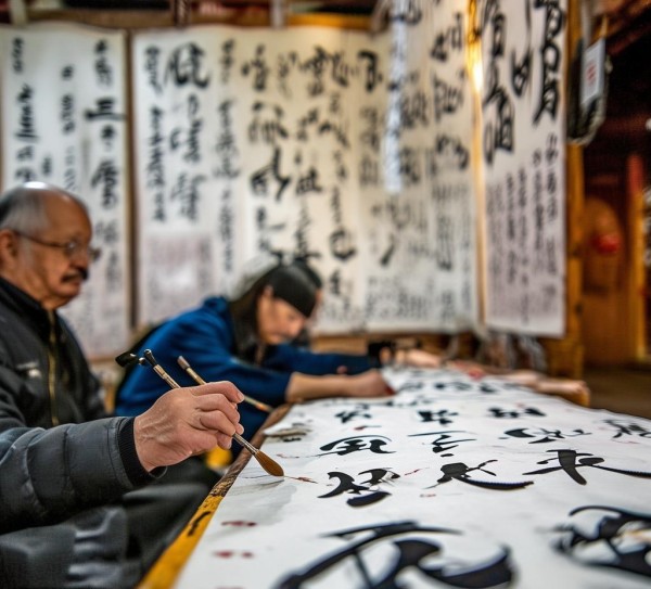 邯郸三人行书画院，弘扬书法艺术，书写人生精彩篇章,邯郸三人行书画院，弘扬书法艺术，书写人生精彩篇章,书法艺术,书法,艺术,第1张
