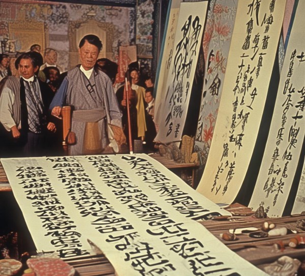 六十年代书法艺术风华重燃，经典作品品鉴与传承之旅,六十年代书法艺术风华重燃，经典作品品鉴与传承之旅,书法艺术,书法,艺术,第1张