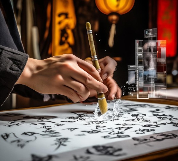 书法动态临贴技艺揭秘，制作方法与技巧全解析,书法动态临贴技艺揭秘，制作方法与技巧全解析,书法,艺术,第1张
