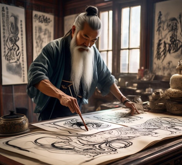 周升书法艺术再攀高峰，传承与创新之路,周升书法艺术再攀高峰，传承与创新之路,书法艺术,书法,艺术,第1张