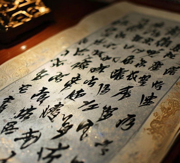 翰墨飘香，武中奇金粉立轴书法艺术赏析,翰墨飘香，武中奇金粉立轴书法艺术赏析,书法艺术,书法,艺术,第1张