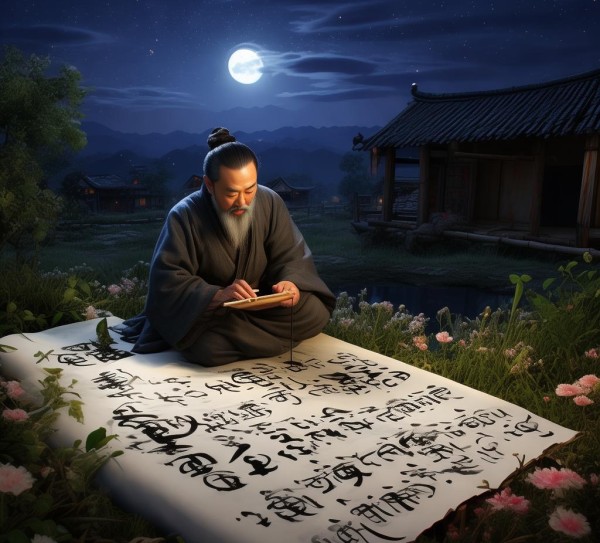 墨香田园，农村生活书法艺术赏析,墨香田园，农村生活书法艺术赏析,书法艺术,书法,艺术,第1张